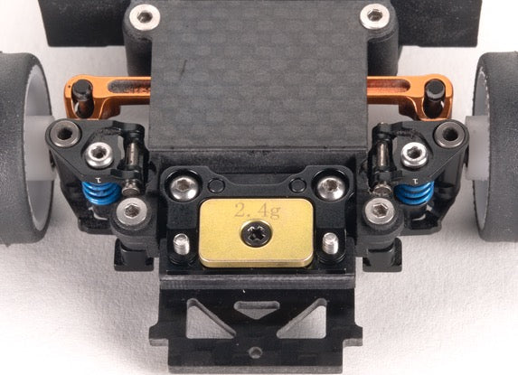 PN Racing Mini-Z Brass Weight Set for V2 Interchangeable Front Body Mount