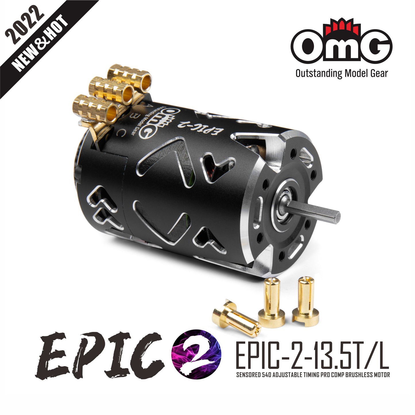 13.5T 1/10 Sensored Brushless Motor