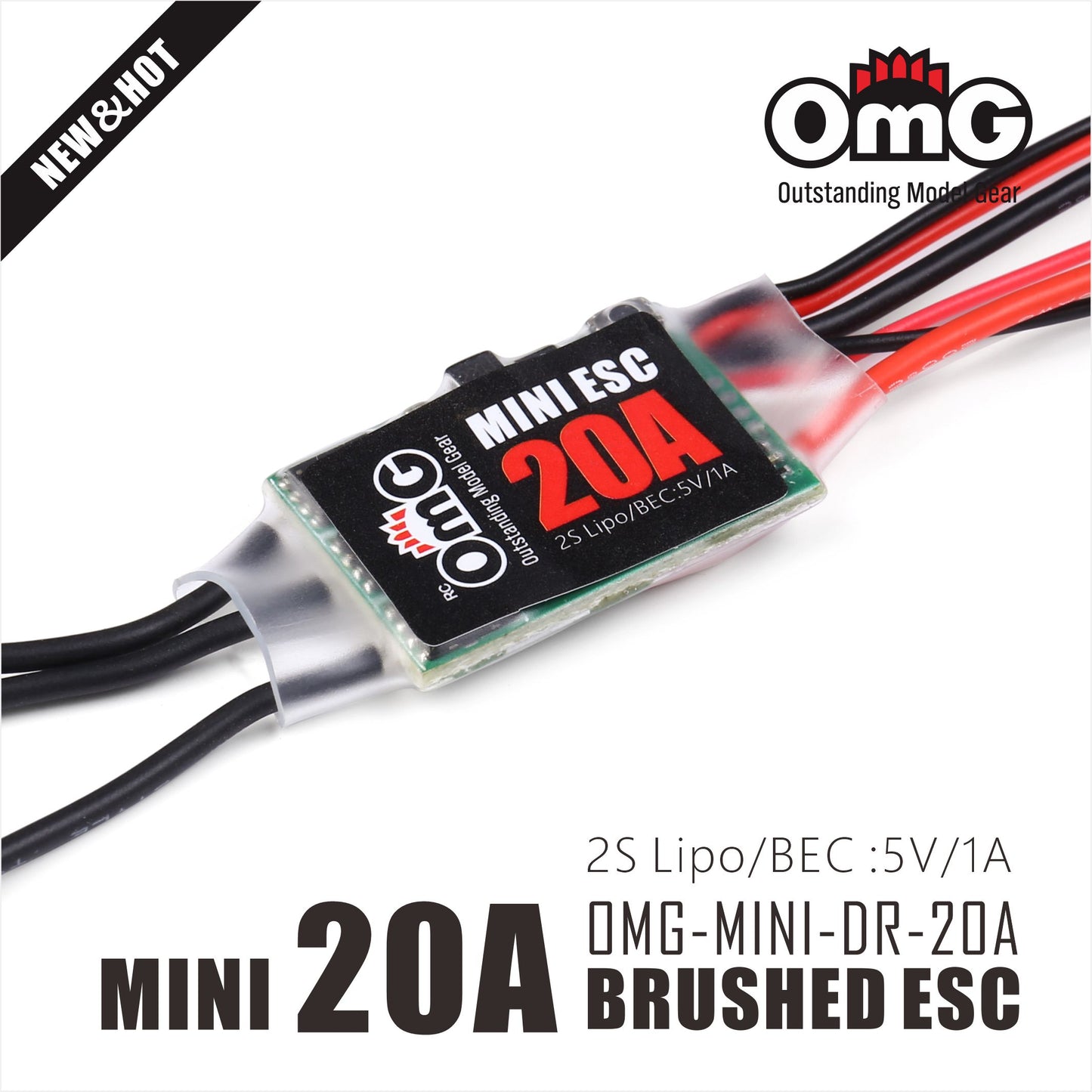 20A Sensorless brushless ESC