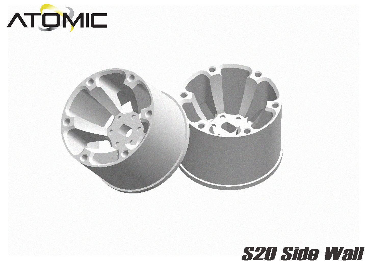 S20 AWD Wheel Extra Wide14mm) +0 (White)