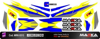 MARKA SKIN ADHESIVE 1:28 JOMUREMA BODY JR-GT01 COD.280354-COLOR4 (1PCS)