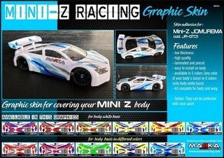 MARKA SKIN ADHESIVE 1:28 JOMUREMA BODY JR-GT01 COD.280354-COLOR4 (1PCS)