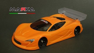 MARKA RACING MINI-Z RK-P-ONE RACING LEXAN BODY KIT (98MM W/B) - LIGHT WEIGHT
