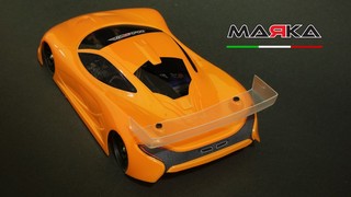 MARKA RACING MINI-Z RK-P-ONE RACING LEXAN BODY KIT (98MM W/B) - LIGHT WEIGHT