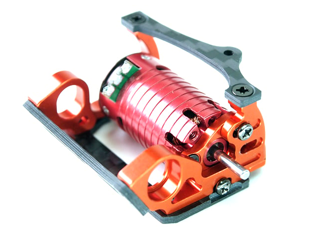 PN Racing Mini-Z V5 LCG 98mm Motor Mount (Orange)