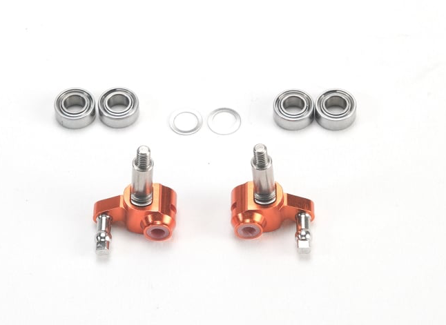 PN Racing Mini-Z MR03 Adjustable Axle Low Down Knuckle (Orange)