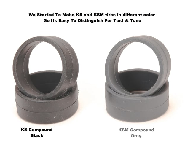 PN Racing Mini-Z KS-M Compound RCP Low Profile Slick 11mm Tire Soft (2pc)