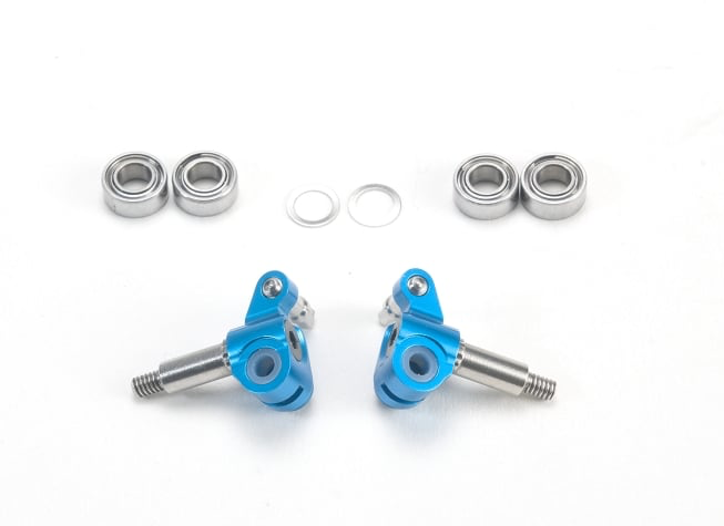PN Racing Mini-Z MR03 Adjustable Axle Low Down Knuckle (Blue)