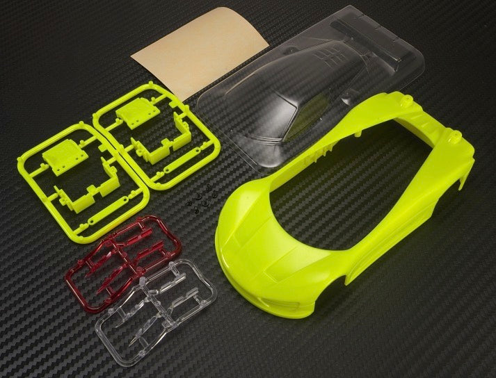 PN Racing Mini-Z Concept C9 ABS Car Body Kit Yellow