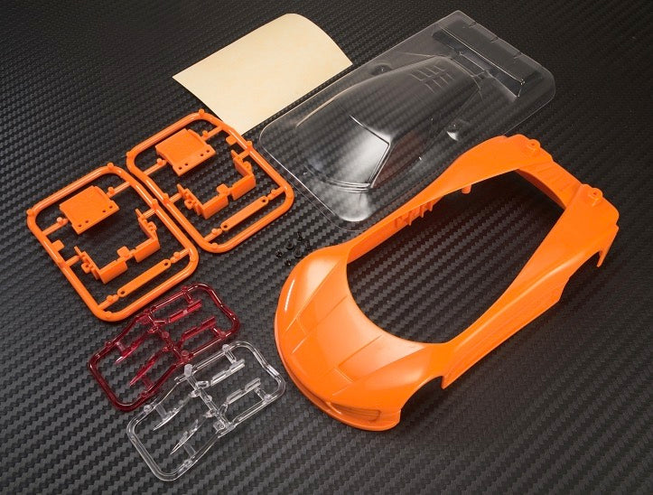 PN Racing Mini-Z Concept C9 ABS Car Body Kit Orange