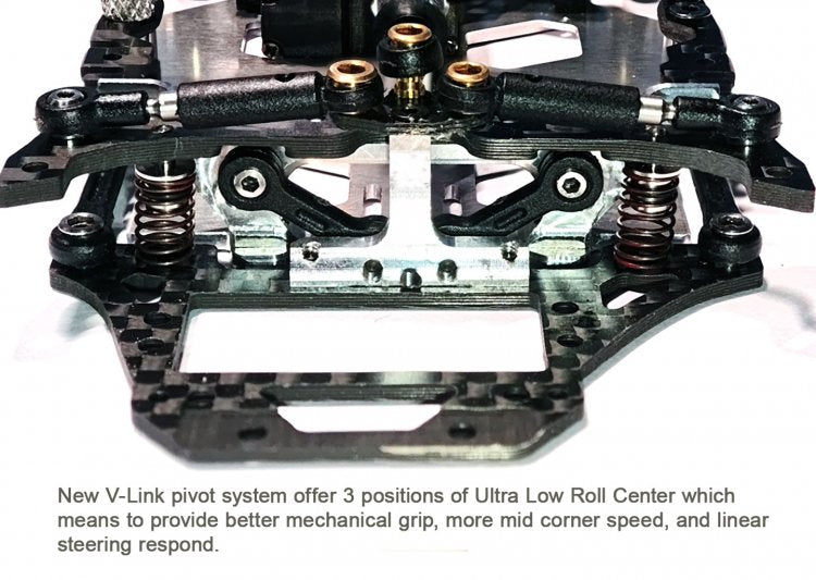 MRV 1:28 V-Link RWD Chassis Kit (No Electronic)