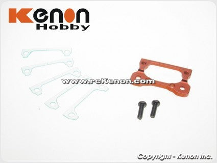 PN Racing Mini-Z Alum Interchangeable Front Body Mount Base (Orange)