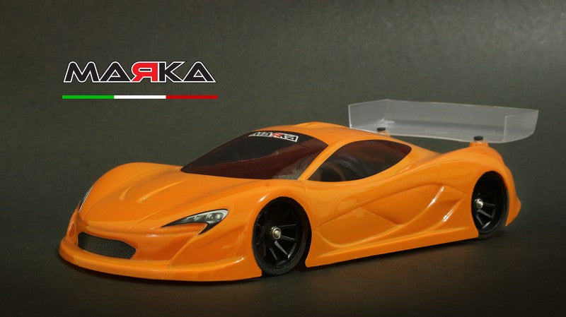 MARKA RACING MINI-Z RK-P-ONE RACING LEXAN BODY KIT (98MM W/B) - LIGHT WEIGHT