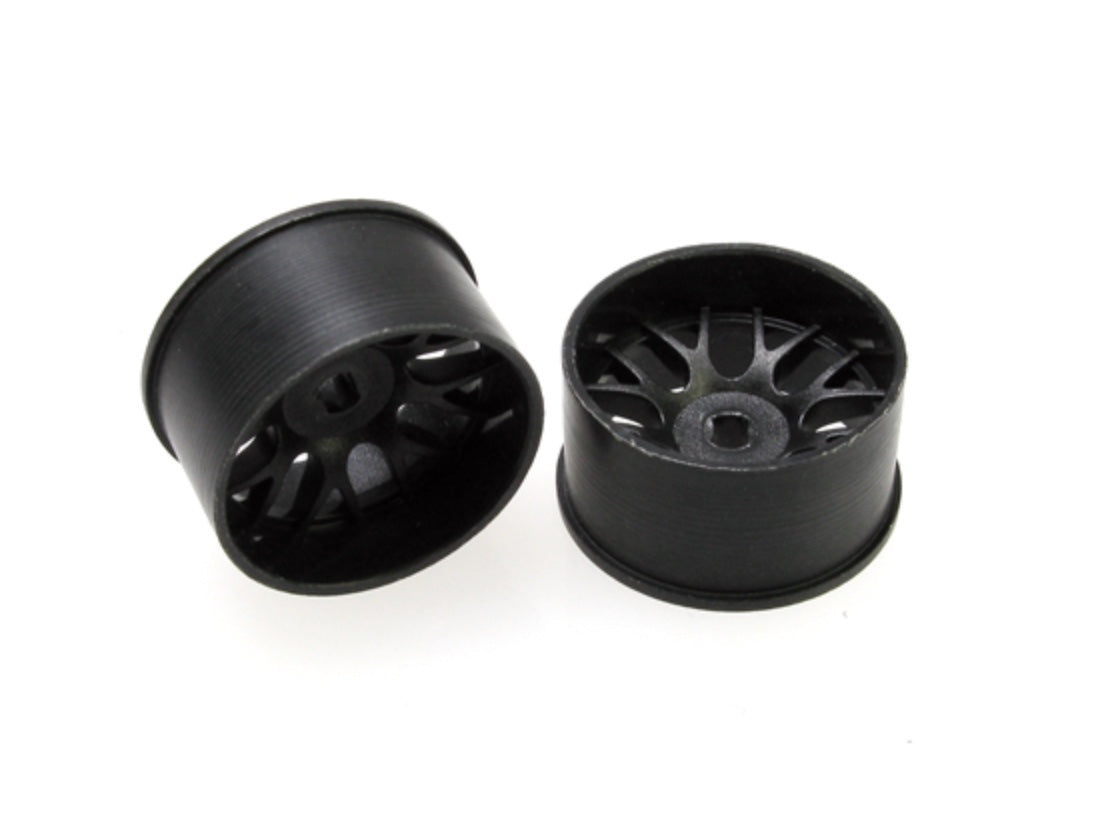 PN Racing Mini-Z AWD Machine Cut BBS Rear Wheel R2 Black
