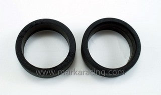 MARKA V8 MINI-Z RCP RUBBER FRONT TIRE 25° - MEDIUM (2PCS)