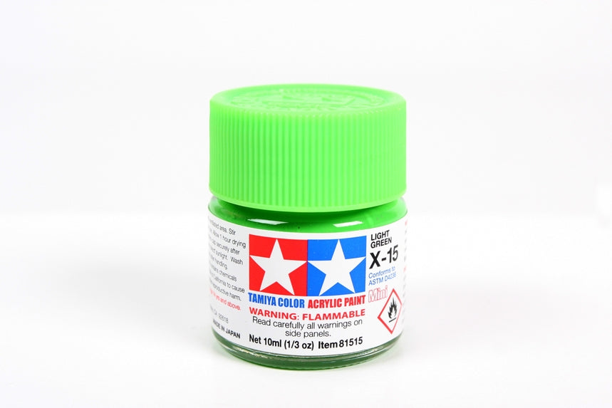 ACRYLIC MINI X-15 LIGHT GREEN