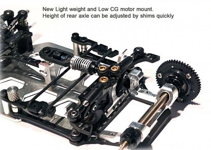 MRV 1:28 V-Link RWD Chassis Kit (No Electronic)