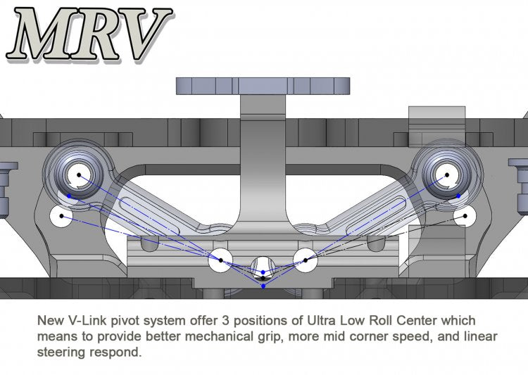 MRV 1:28 V-Link RWD Chassis Kit (No Electronic)