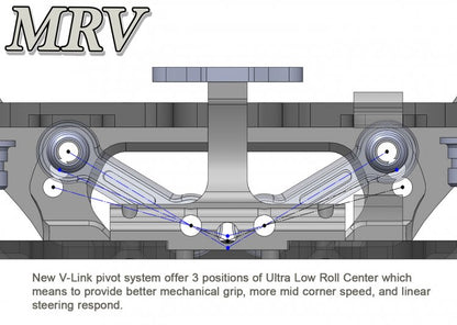 MRV 1:28 V-Link RWD Chassis Kit (No Electronic)