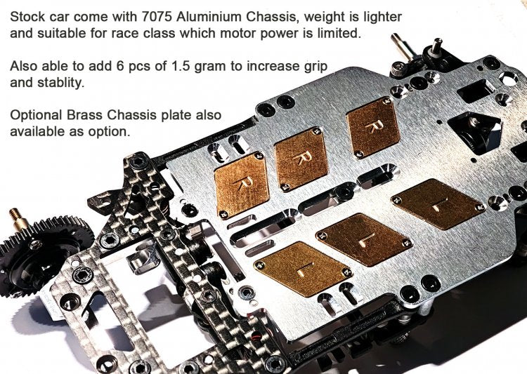 MRV 1:28 V-Link RWD Chassis Kit (No Electronic)