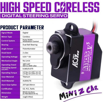 AGFRC A11CLS V3 Programmable Servo High Speed High