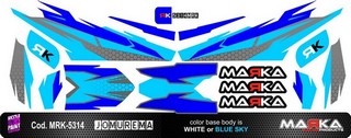 MARKA SKIN ADHESIVE 1:28 JOMUREMA BODY JR-GT01 COD.280354-COLOR5 (1PCS)