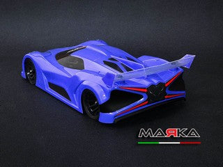 MARKA RACING MINI-Z RK-BLD RACING LEXAN BODY KIT (98MM W/B) - LIGHT WEIGHT