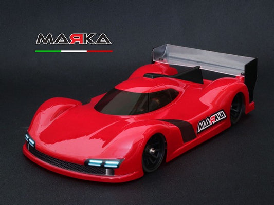 MARKA RACING MINI-Z RK-LM6 RACING LEXAN BODY KIT (98MM W/B) - LIGHT WEIGHT