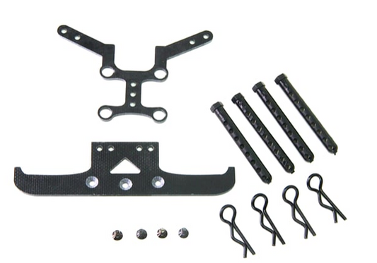 PN Racing Mini-Z MR02/03 PN2.5 Lexan Body Mounting Kit