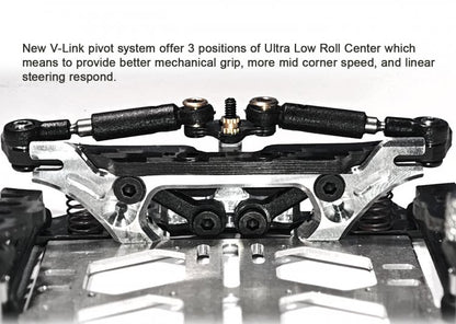 MRV 1:28 V-Link RWD Chassis Kit (No Electronic)