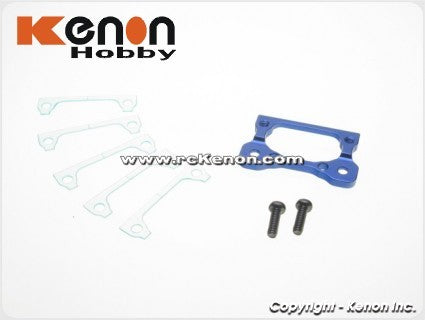 PN Racing Mini-Z Alum Interchangeable Front Body Mount Base (Blue)