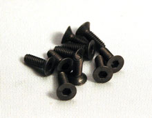 Titanium 2 x 6mm Machine Countersunk Head Screw