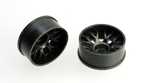 PN Racing Mini-Z 2WD Machine Cut BBS Front Wheel F1 Black