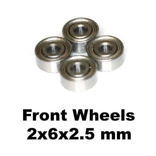Mini-Z 2x6x2.5mm bearings