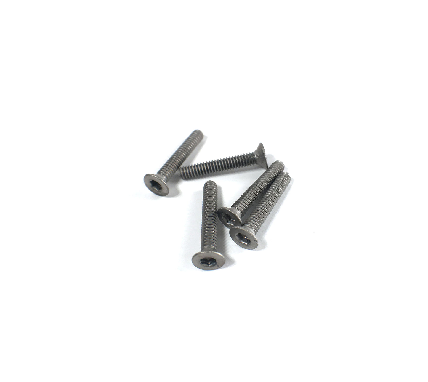 Titanium 2 x 10mm Machine Countersunk Head Screw (5 pcs)