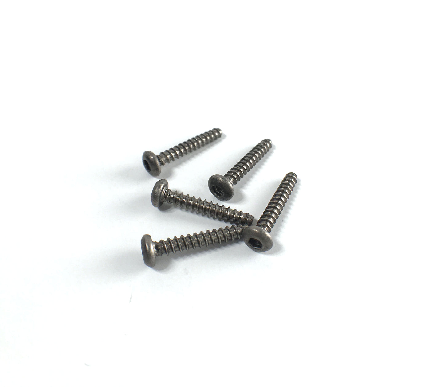 Titanium 2 x 12mm Tapping Button Head Screw (5 pcs)