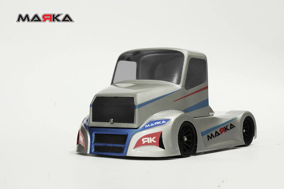 MARKA RACING MINI-Z RK-TRUCK USA RACING LEXAN BODY KIT (98MM W/B)