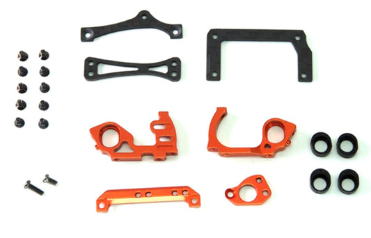 PN Racing Mini-Z V5 LCG 98mm Motor Mount (Orange)