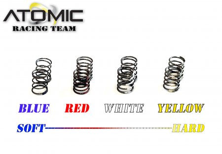 BZ3 Rear Spring (1-Blue 2-Red 3-White 4-Yellow)