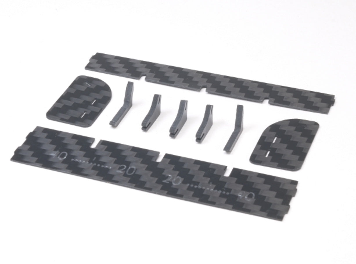 PN Racing Mini-Z Carbon Fiber Rear Wing Kit