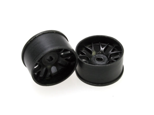 PN Racing Mini-Z AWD Machine Cut BBS Rear Wheel R1 Black