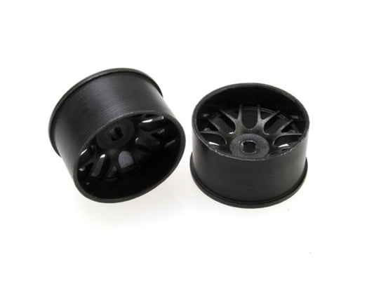 PN Racing Mini-Z AWD Machine Cut BBS Rear Wheel R2 Black