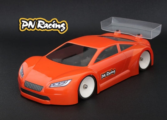 PN Racing V2 JGT01 Racing 1/28 Lexan Body Kit (Light Weight)