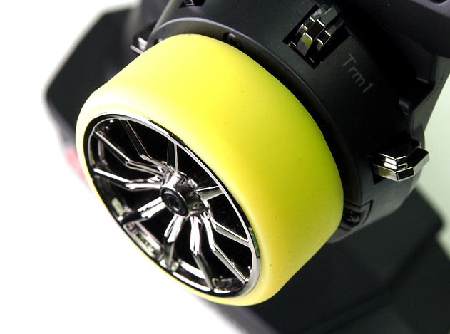 PN Racing Universal Transmitter Steering Wheel Grip (Yellow)